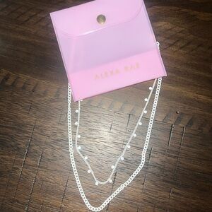 White Necklace from By Alexa Rae… BAR